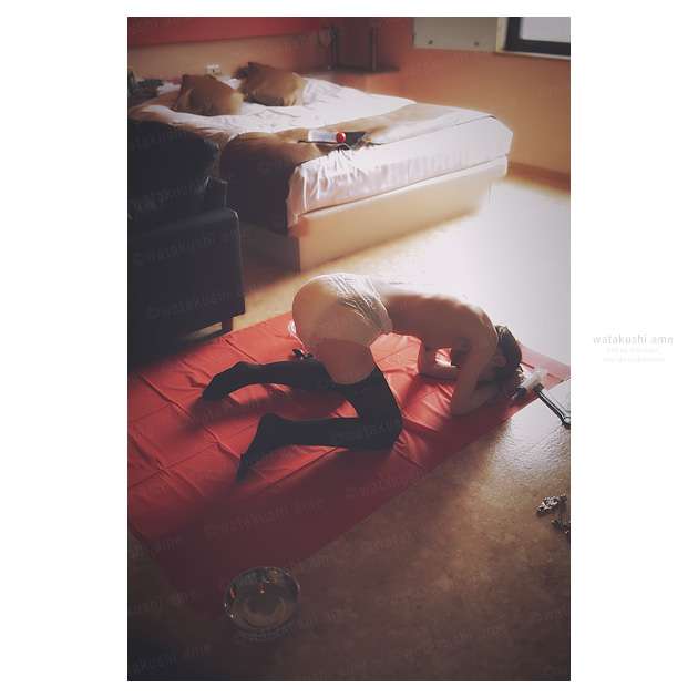 追加で150ccほどグリセリン浣腸されてのたうち回るアナル奴隷。紙オムツを履かされ羞恥を味わうのもSM調教 アナル・浣腸・排泄・拡張調教 