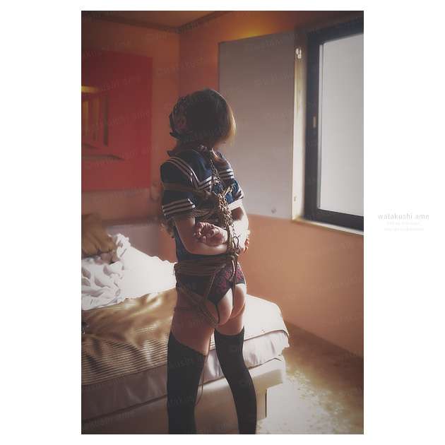 セーラー服M女を快楽放置責め。デンマとアナルフックで連続逝きさせる コスプレ調教・制服奴隷 